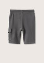 MANGO - Bermuda shorts rooibos - charcoal