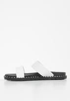 Madison® - Cynthia slide sandal - white