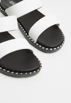 Madison® - Cynthia slide sandal - white