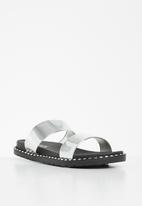 Madison® - Cynthia slide sandal - silver