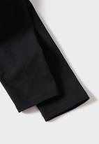 MANGO - Essential cotton leggings - black