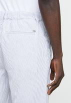 Only & Sons - Onsdew  pant seersucker  gw 1829 - bright white