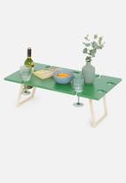 Typo - Picnic table for six - pistachio