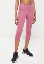 dailyfriday - Mid-rise crop leggings - pink