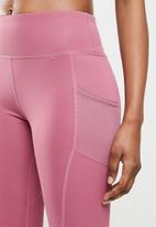 dailyfriday - Mid-rise crop leggings - pink