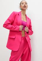 Superbalist - Single breasted blazer - hot pink