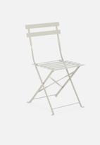 H&S - Garden Foldable Bistro set - taupe
