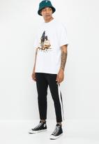 Jonathan D - Bowie boxfit T-shirt with front print - white
