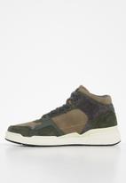 G-Star RAW - Attacc mid blk m - olive & taupe