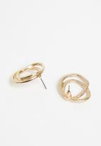 Superbalist - Jean hoop earrings - gold