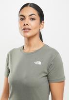 The North Face - W short sleeve simple dome tee - thyme