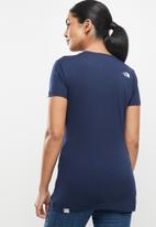 The North Face - W short sleeve simple dome tee - summit navy