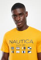 Nautica - Nautica logo short sleeve T-shirt - gold
