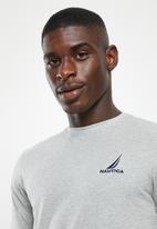Nautica - Beck short sleeve T-shirt - grey melange