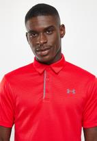 Under Armour - Tech polo - red