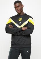 PUMA - Borussia Dortmund Iconic MCS Sweatshirt  -black &  yellow