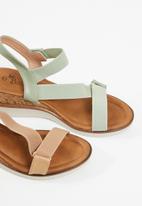 Butterfly Feet - Bellaire 3 wedge heel - mint