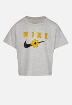 Nike - Nkg sport daisy boxy top - grey heather