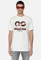 Diesel  - T-just-e18 short sleeve tee - ecru