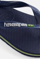 Havaianas - Kids Brazil logo sandals - blue