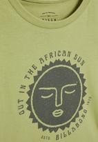 Billabong  - Girls african sun short sleeve tee - green 