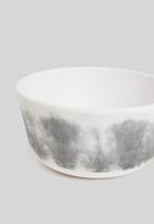 Excellent Housewares - Arc bamboo bowl set of 6 - black