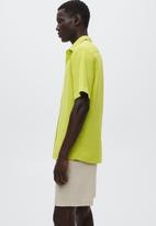 MANGO - Padul short sleeve shirt - lime