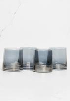 Sixth Floor - Nordic water glass set of 4 - ash 