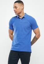 Superdry. - Classic pique polo - varsity blue