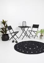 H&S - Lagarde outdoor furniture set - black