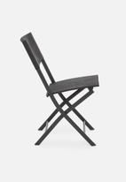 H&S - Lagarde outdoor furniture set - black
