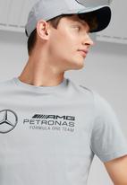 PUMA - Mercedes-AMG Petronas MS F1 ess logo tee - mercedes team silver