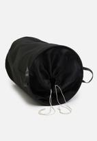 Sixth Floor - Lin bonded-linen laundry storage bag - black