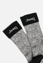 JEEP - Jeep crew sock - grey