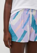 Superbalist - Shorts & tee set - white & purple