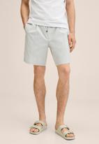 MANGO - Tiber bermuda shorts  - grey