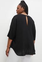 Superbalist - Basic woven blouse - black