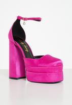 SISSY BOY - Platonic platform heel - pink