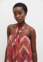 Superbalist - Cover up with ring detail - boho ikat