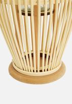 H&S - Java bamboo lantern - natural