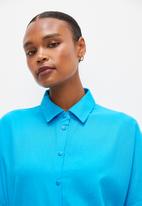 edit - Shirt dress - medium blue