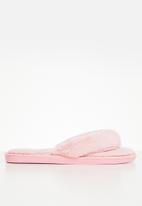 dailyfriday - Lindy soft touch tong slippers - pink