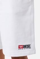 Diesel  - P-crown-div shorts - white