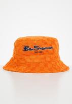 Ben Sherman - Towelling bucket hat - orange