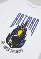 Superbalist - Boys Batman pj set white top - grey pants
