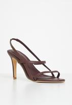 Superbalist - Bon strappy heel - dark brown