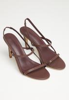 Superbalist - Bon strappy heel - dark brown
