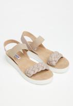 Madison® - Carly slingback woven sandal - neutral