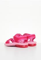 Pierre Cardin - Girls glittery velcro sandal - pink