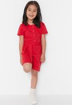 Trendyol - Girls jumpsuit - red